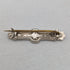 1897 British Antique Sterling Silver Horseshoe Design Brooch Ward Brothers